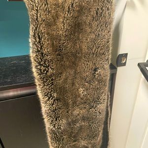 Warm Stole - Fake fur, washable.